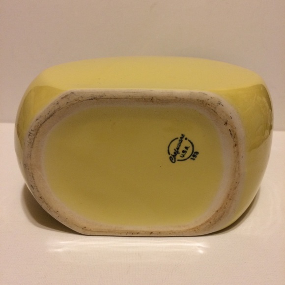 Vtg Chefsware Pitcher Yellow Disk Ice Lip Spout - Picture 4 of 8